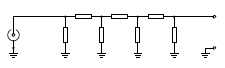 Attenuator for antenna coupling