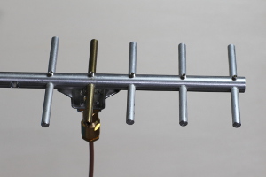 A Yagi-Uda antenna for 2.45 GHz