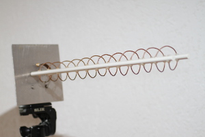 A helical antenna for 2.45 GHz