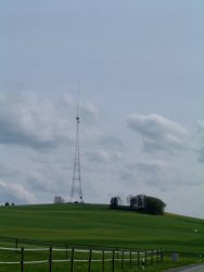 East view of the main antenna