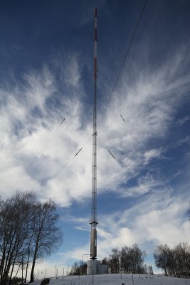 East view of the main antenna.