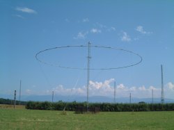 Vertical conical antenna