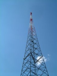 Spare antenna, viewed from the base