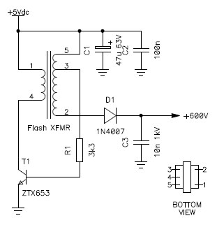 High voltage generator design before adding voltage regulation